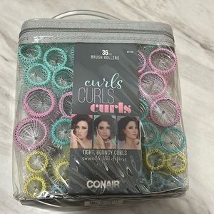 Con air 36 pack Brush Rollers Curls set